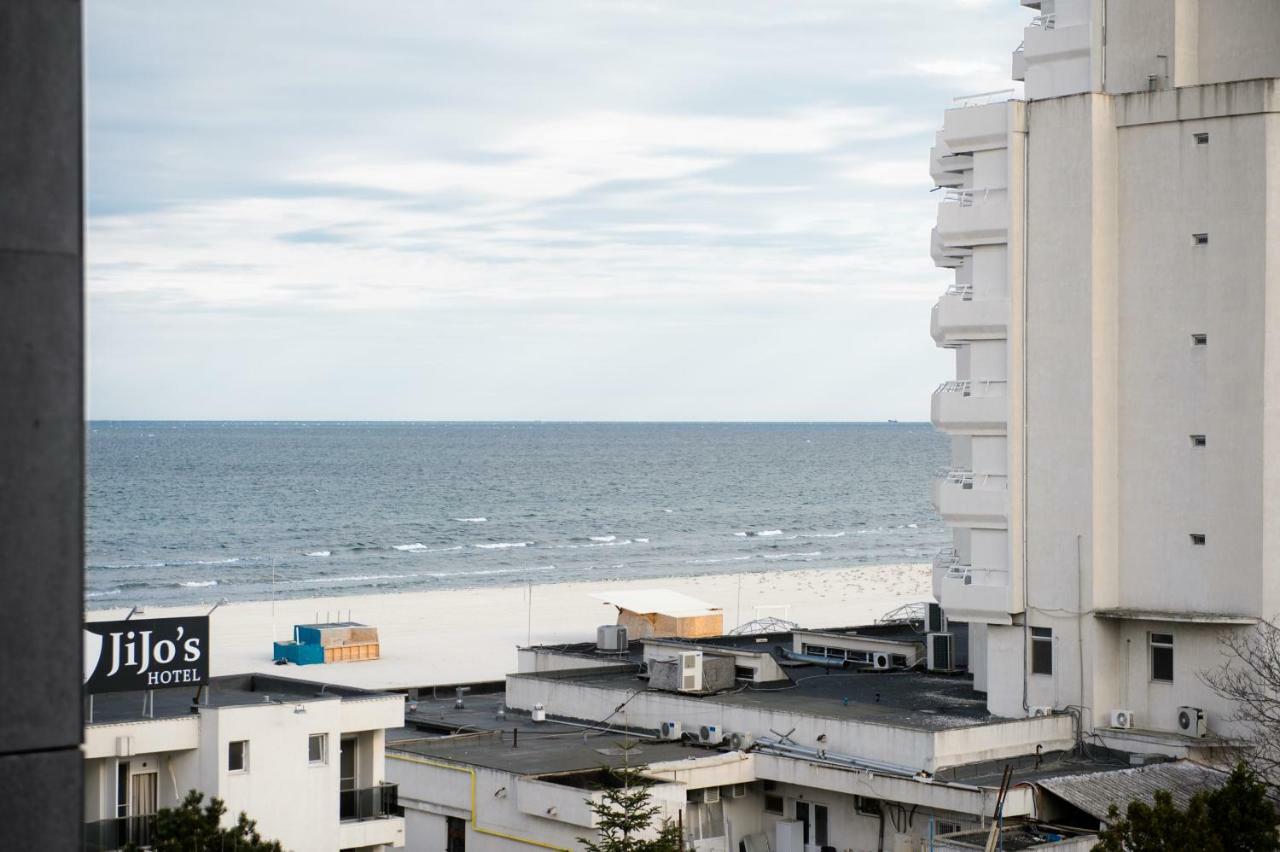 Blue Bike Seaview Apartment Mamaia Kültér fotó